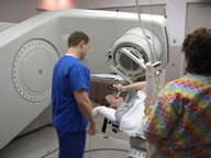 Station B, Linac 4: Inserting Bite Plate